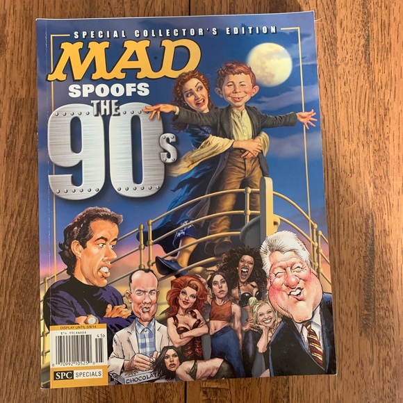 Special Edition Mad Magazine “Mad Spoofs The 90’s” May 2014 - Picture 1 of 2